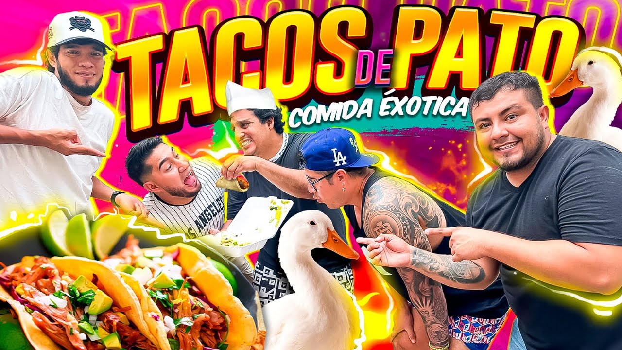 🌮PROBANDO TACOS EXOTICOS  CON EL CREW RETOJORJAIS  | valen la pena ?