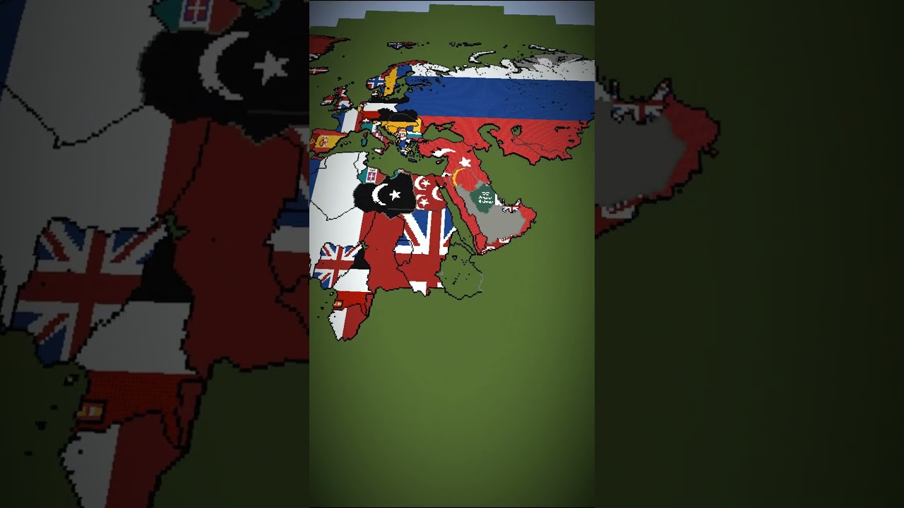 Building 1914... IN MINECRAFT!!! l #map  #geography #history #europe #minecraft #beautiful