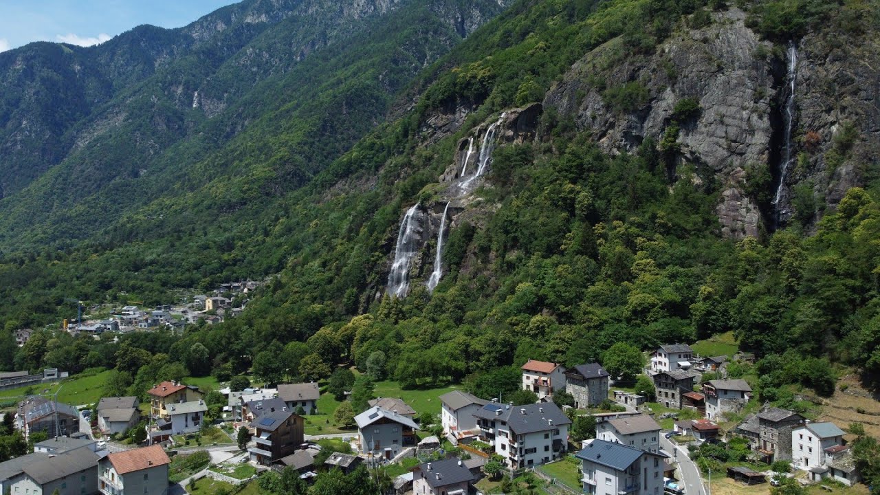 Le Cascate dell'Acquafraggia piuro Valchiavenna, SO da visitare