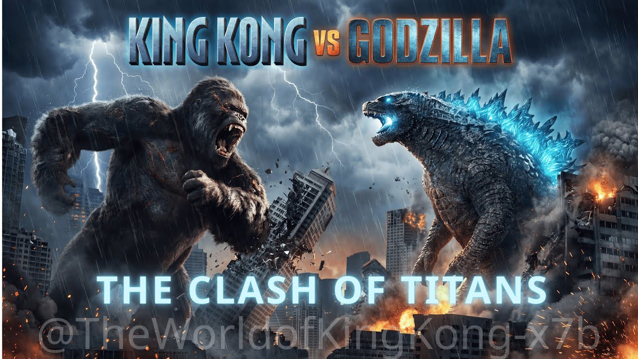 KING KONG VS GODZILLA – THE CLASH OF TITANS 🔥
