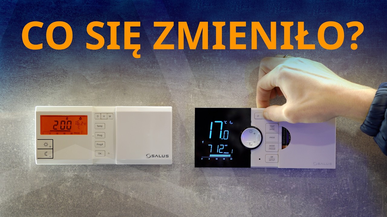 Nowe funkcje regulatora 091Pro SALUS - nowa generacja. Sprawdź nowe funkcje.