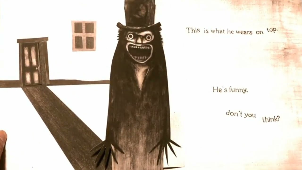 The monster of the popup book -Babadook