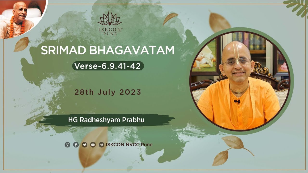 मिश्रित भक्त माँगता है, शुद्ध भक्त सेवा में तृप्त है Mixed vs Pure devotion SB 6.9.41-42 ISKCON PUNE