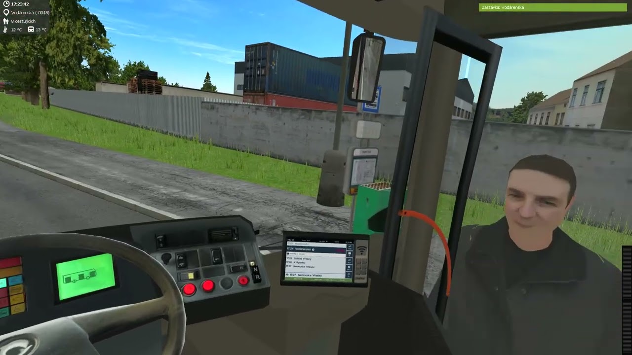 Linka 26 (Nemocnice Vřesiny - Zborov)     Simt Simulator