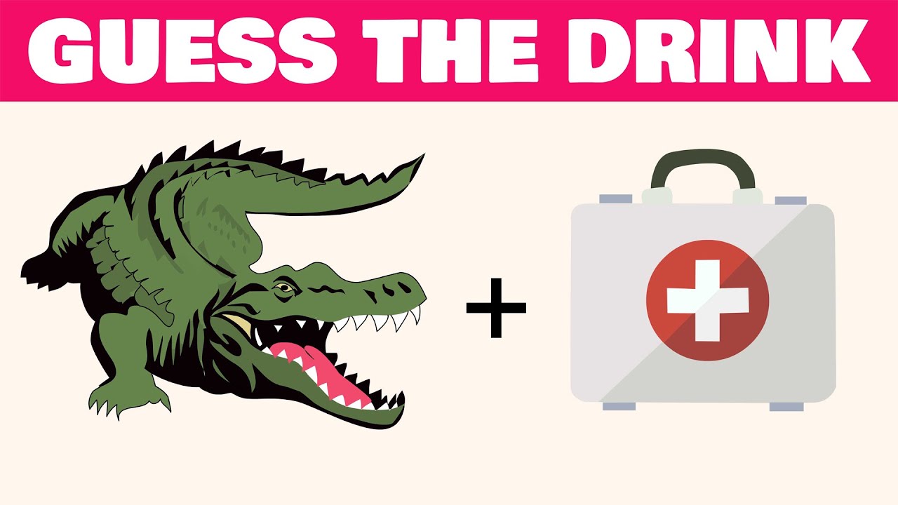 Guess the Drink By the Emoji | Drink Games! Guess the Emoji Challenge | Emoji Puzzles