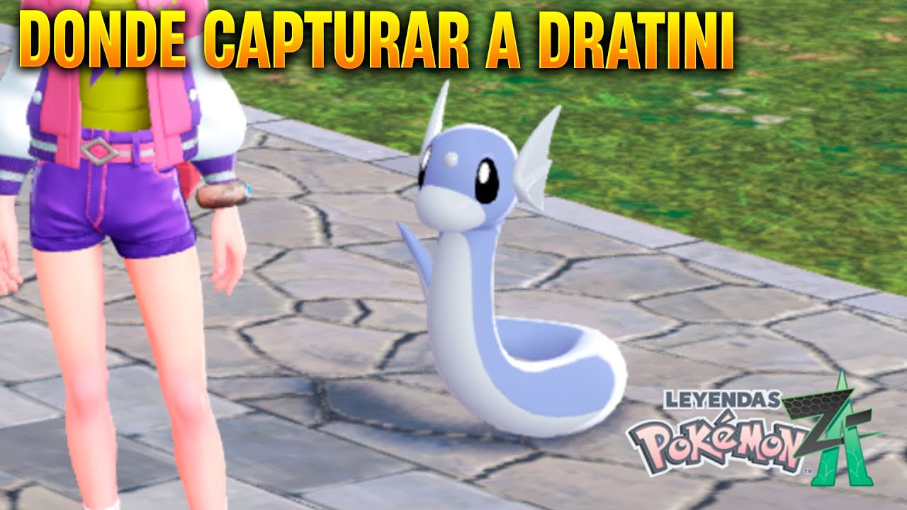UBICACION DONDE CAPTURAR A DRATINI EN LEYENDAS POKEMON Z A