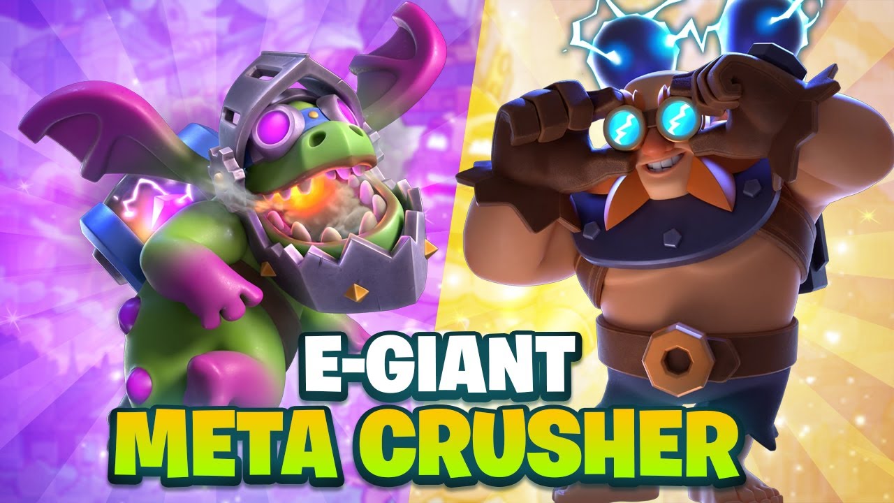 Самая СУПЕР колода E-Giant, которую вам нужно попробовать ПРЯМО СЕЙЧАС! Clash Royale