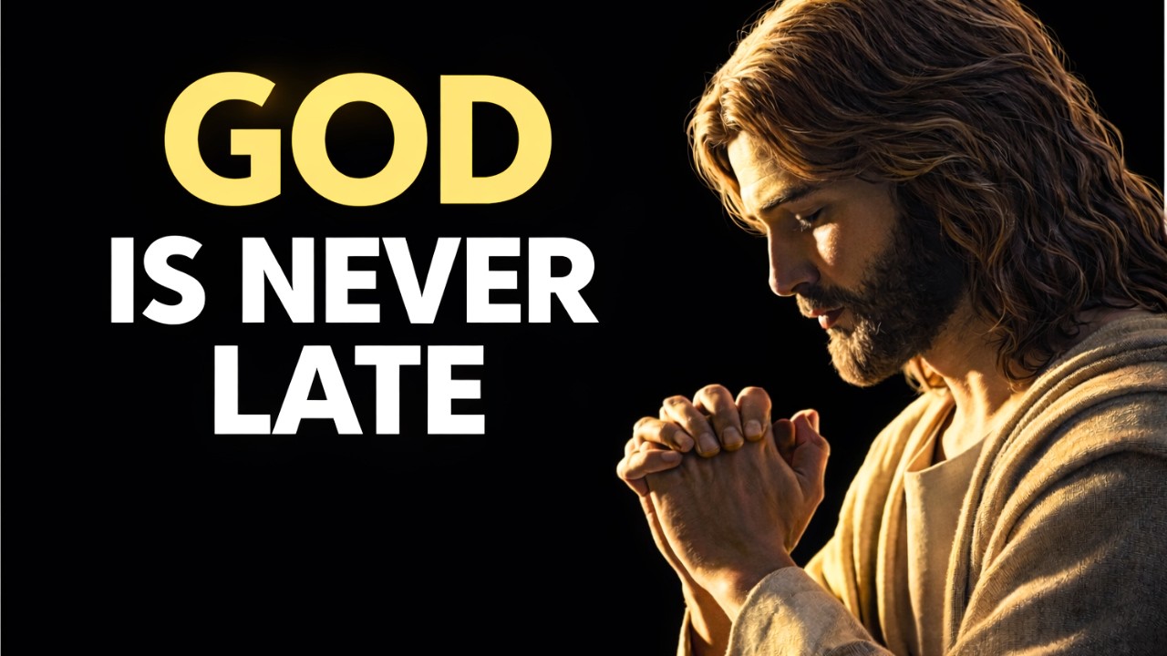 GOD IS NEVER LATE 🙏 Powerful Bedtime Prayer to Trust His Perfect Timing
