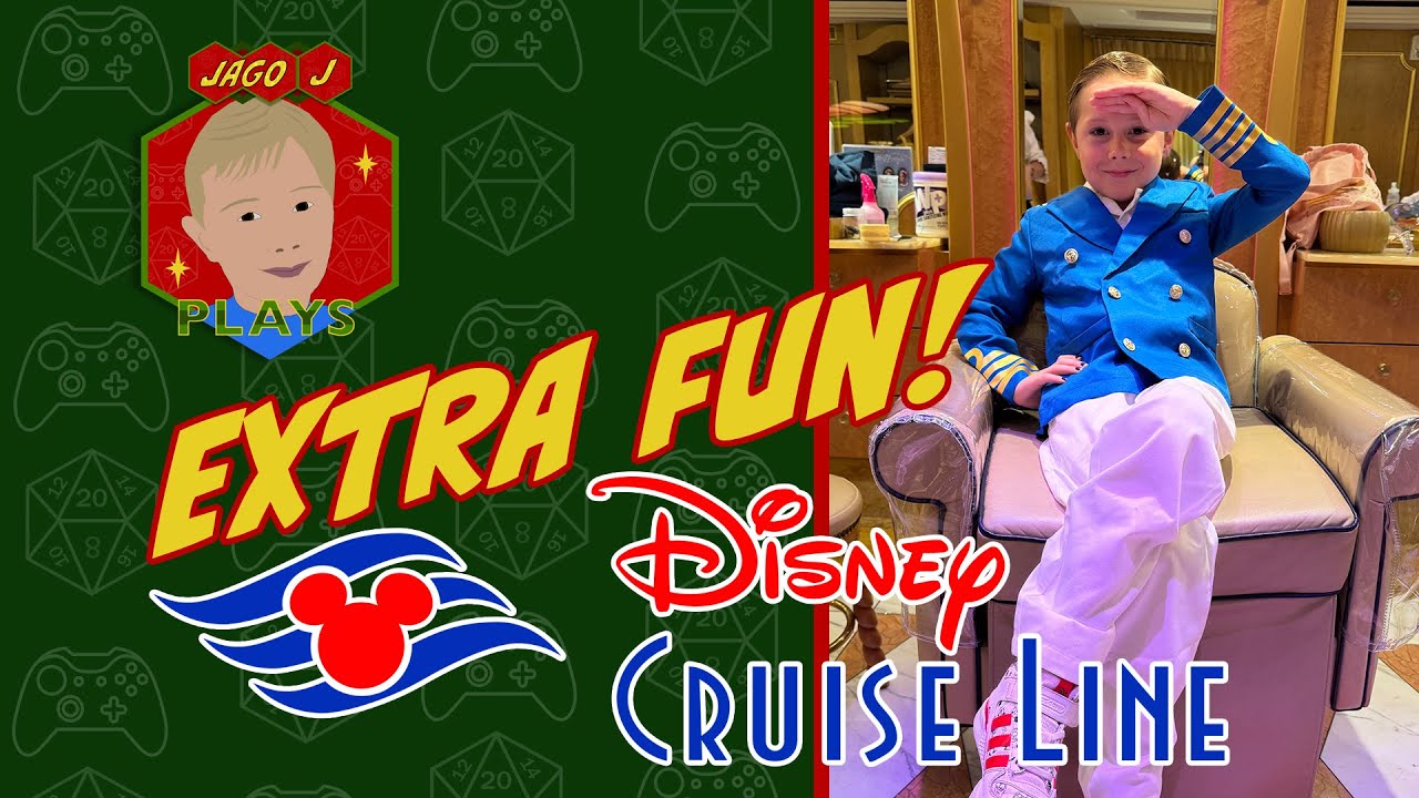 JagoJ Plays goes on Disney Cruise Line ship 