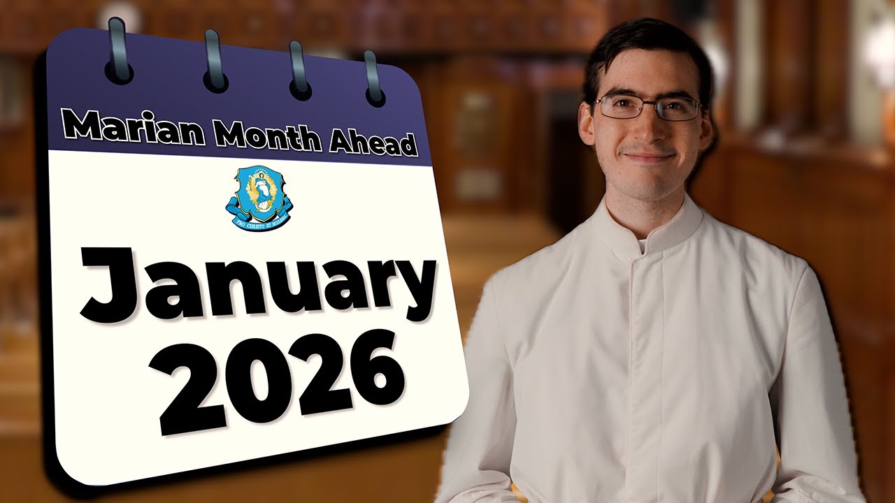 The Marian Fathers' Schedule for January 2026!
