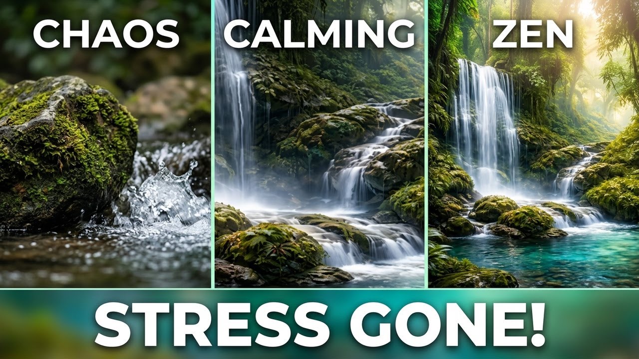 Lower Cortisol Levels with This Soothing Soundscape | Healing Frequencies