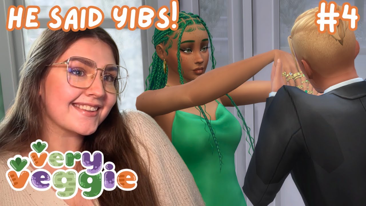 GRWM, пока мы ОБРУШАЕМСЯ?? в испытании «Очень вегетарианское наследие» - The Sims 4 - Moesi