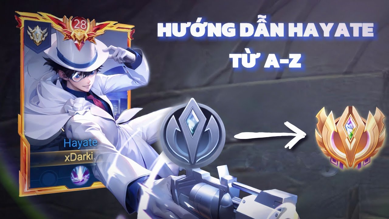 Darki AOV | Xem Xong Clip Này Bạn Sẽ Trở Thành 1 Best Hayate Và Hướng Dẫn Cách Khắc Chế Vị Tướng Này
