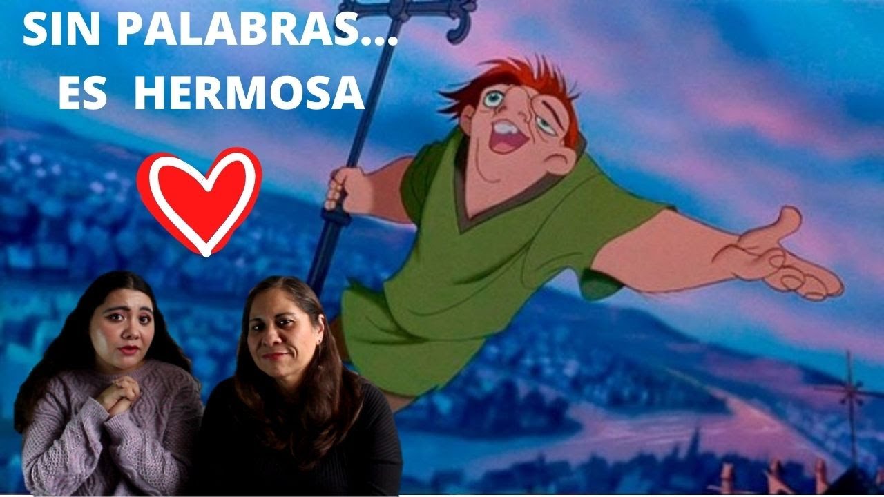 😲🎶¡LATINAS REACCIONAN AL  JOROBADO DE NOTREDAM- AFUERA/AHÍ FUERA!🎶🔔#LatinoVsEspañol #DISNEY