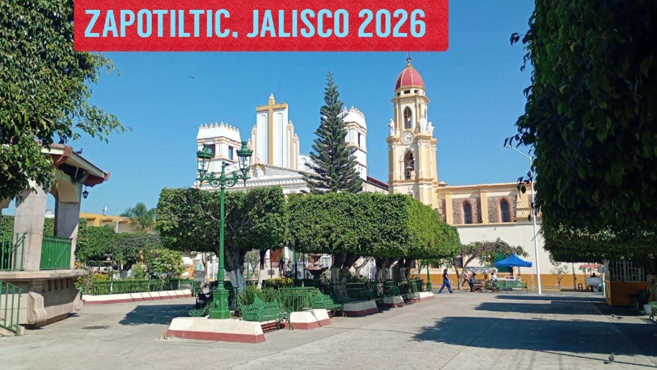 Recorrido por algunas calles de Zapotiltic, Jalisco México 2026