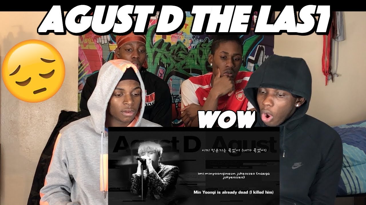 BTS Suga (AGUST D) - The Last 마지막 - REACTION