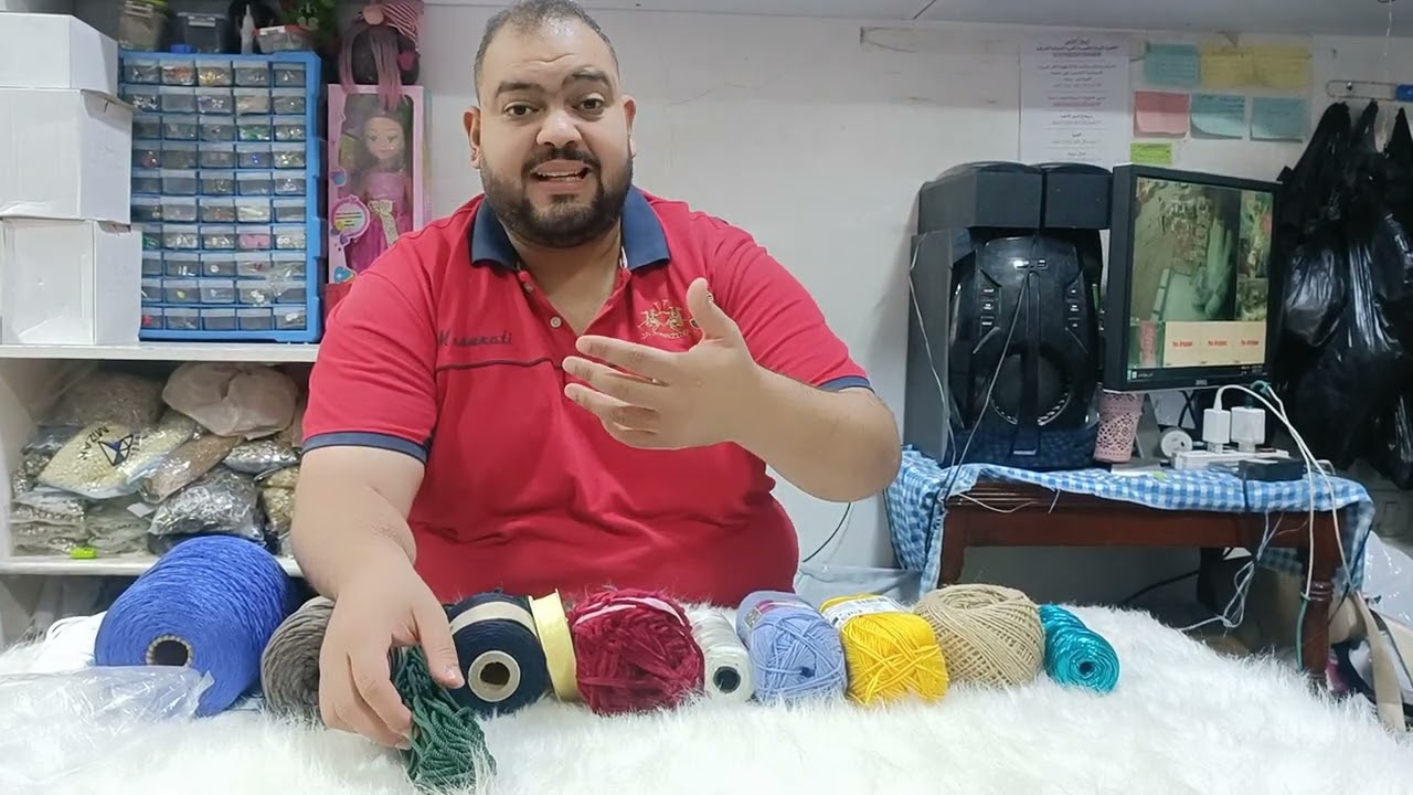 الخيوط المستخدمة لعمل شنطه كروشيه 