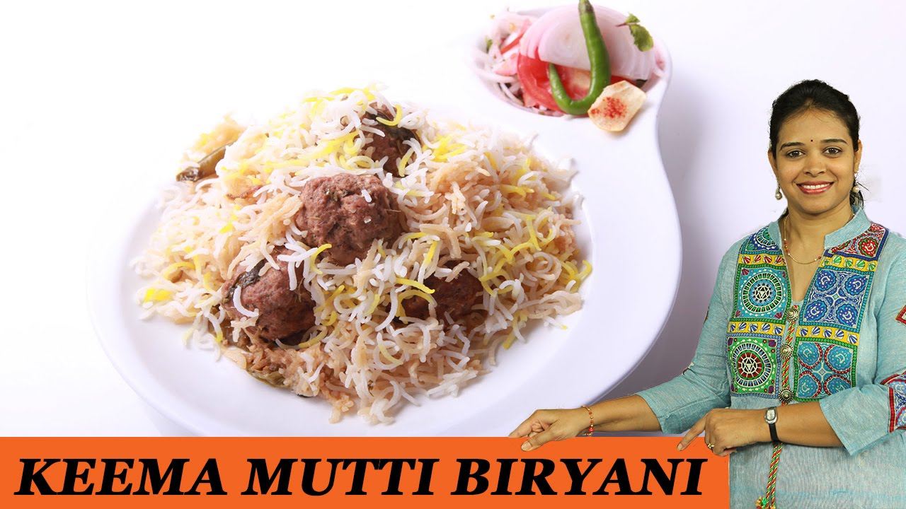 KEEMA MUTTI BIRYANI - Mrs Vahchef