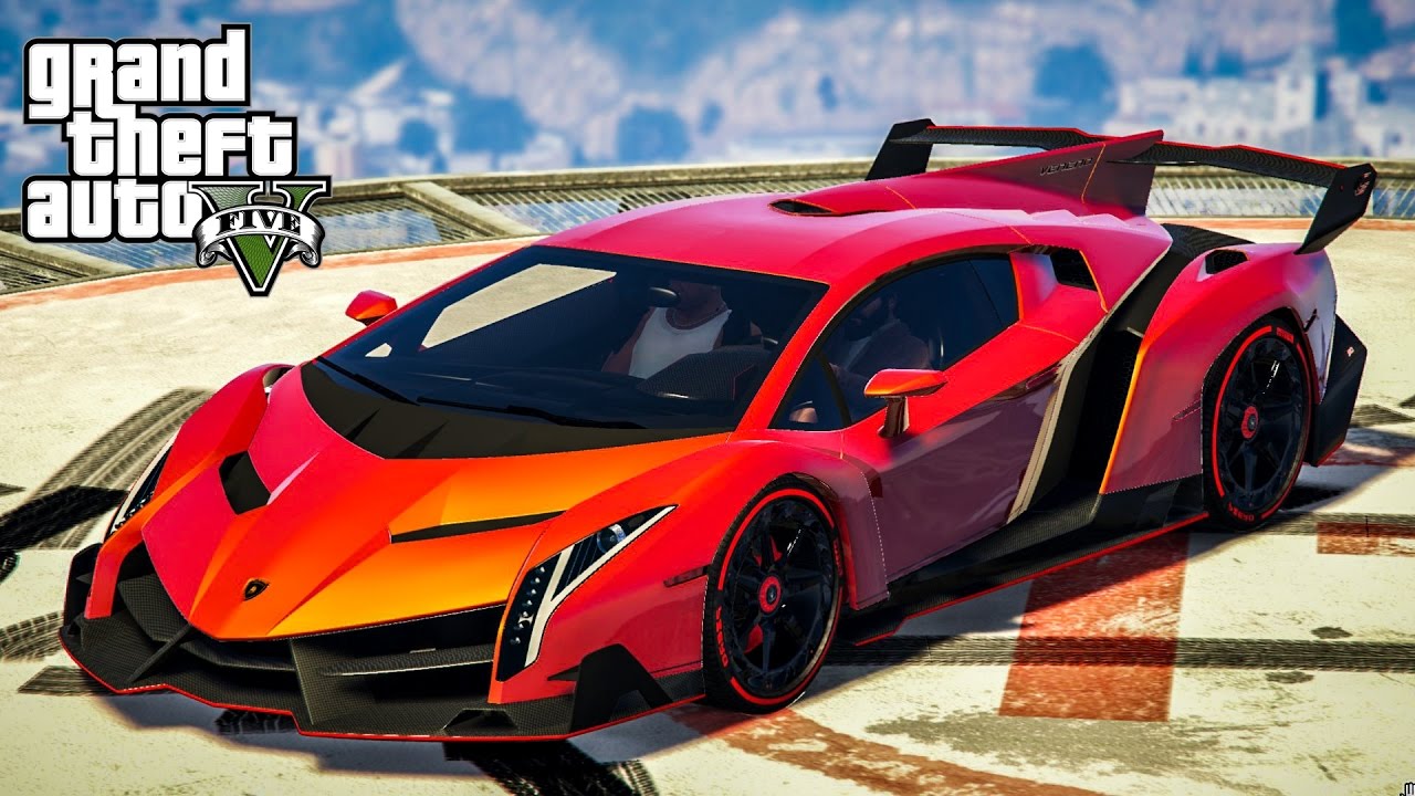 เวเนโน่ โคตรพญากระทิง !!! (Lamborghini Veneno MOD GTA5)