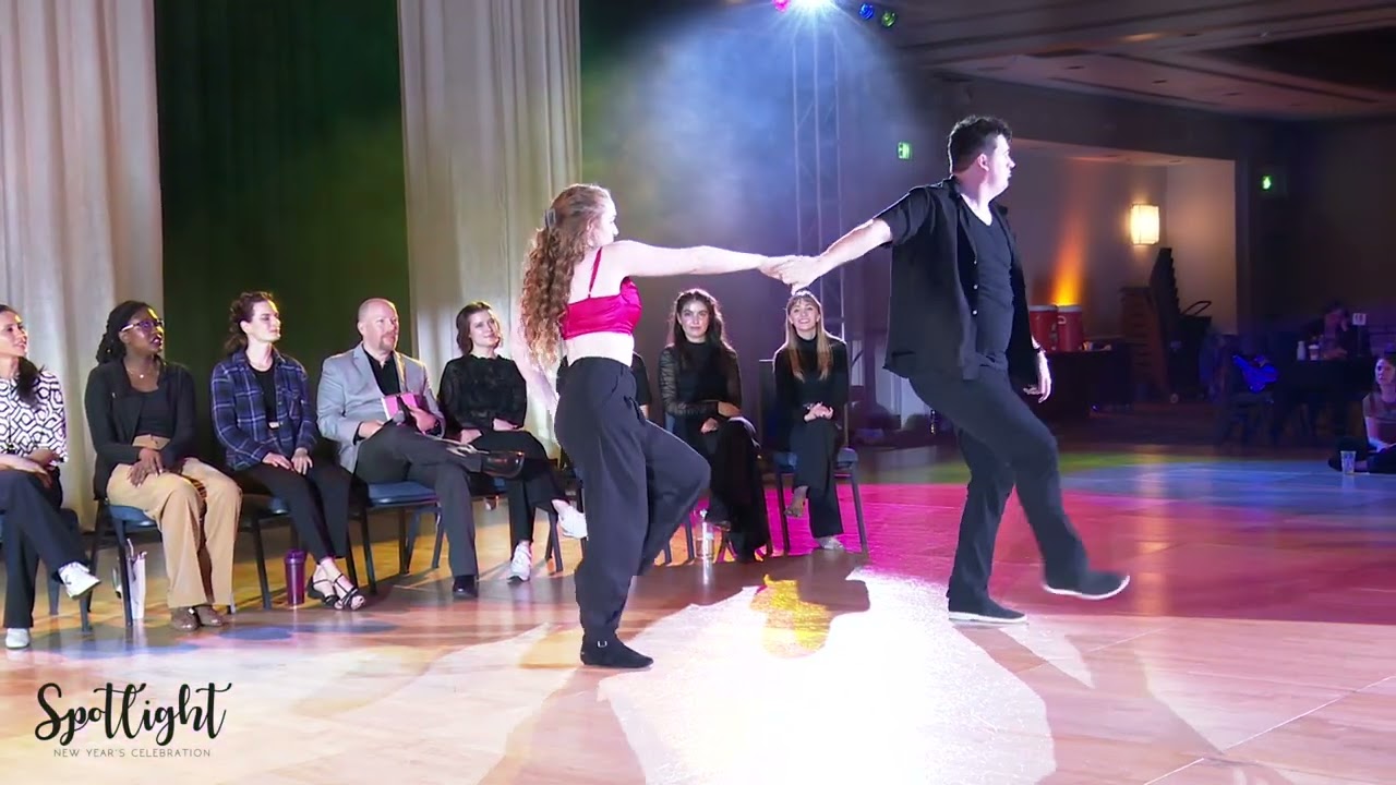 Spotlight New Year's Celebration 2023 Advanced Jack & Jill - Bradley Wendt & Rachel Bowlby