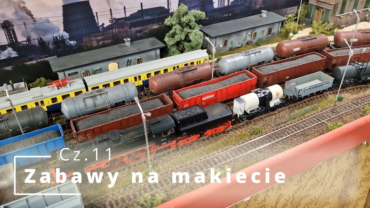 Zabawy na makiecie cz.11 #Makieta #Piko #H0 #PKP #DCC