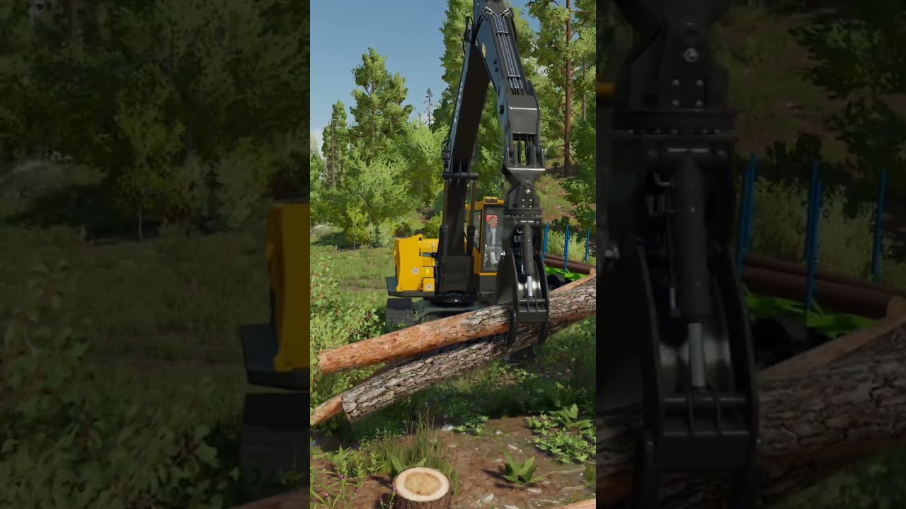 farming-simulator | VOLVO EC250DL | FORESTRY MACHINES 
