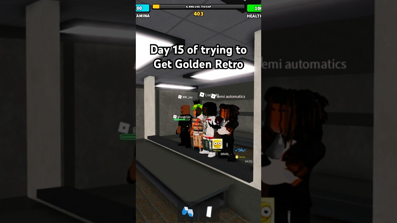 Day 15 of trying to get Golden Retros 