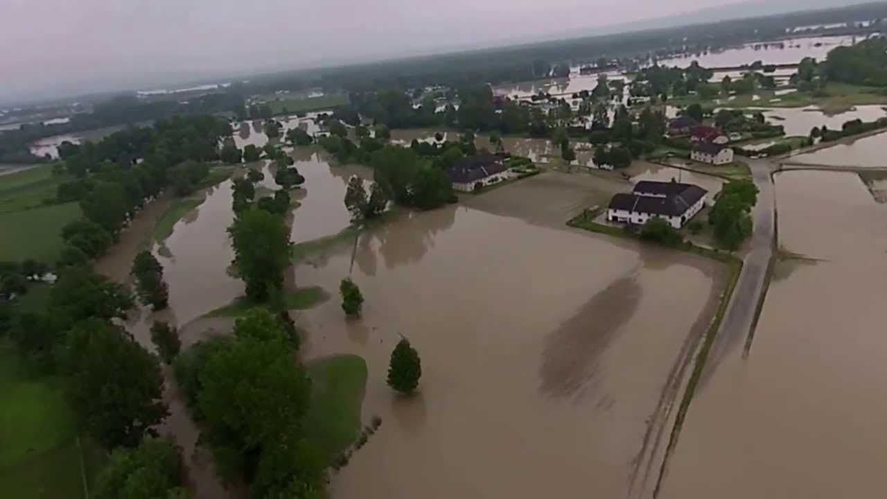 Hochwasser Feldkirchen/Donau 2013 Nachmittag