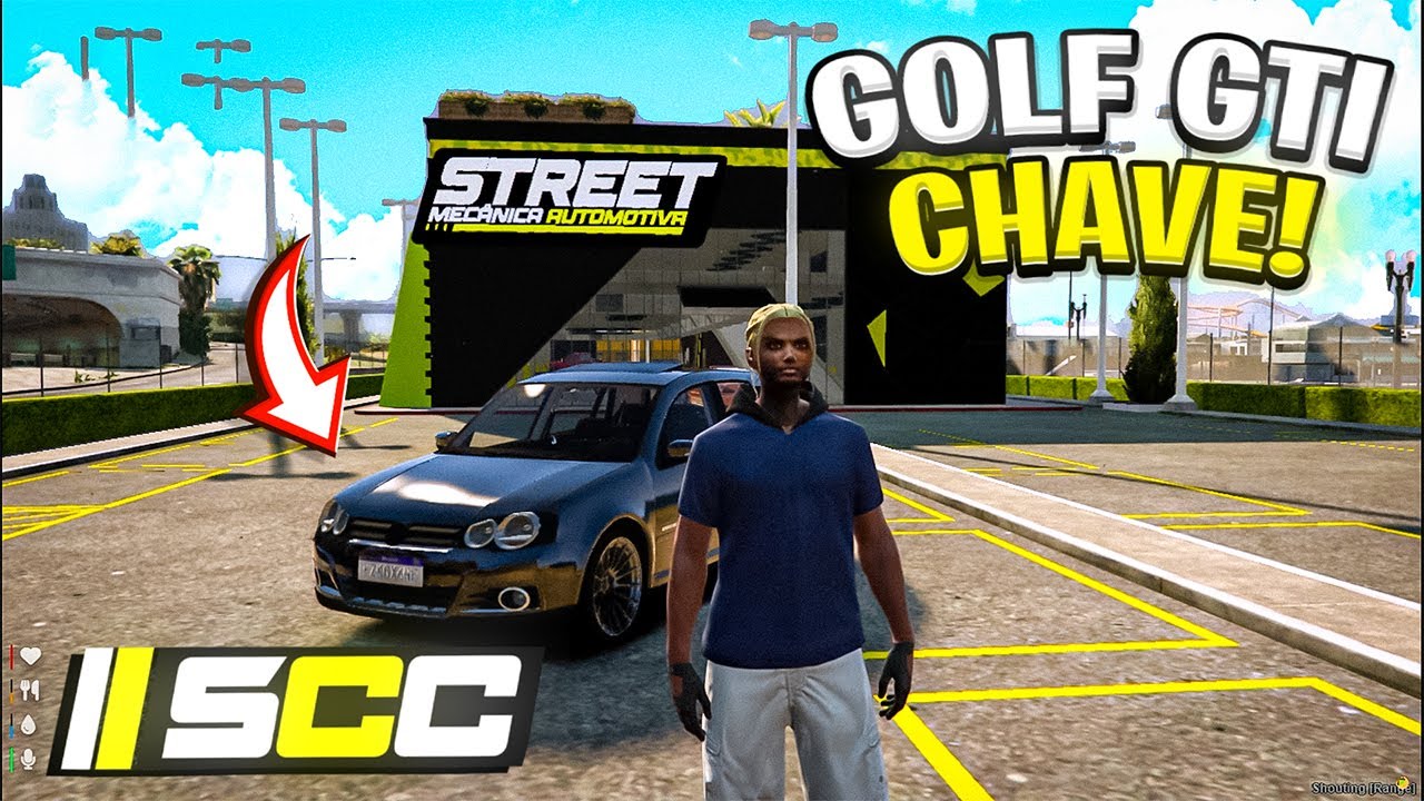 ESSE É O MEU NOVO CARRO na CIDADE! GOLF GTI de MALANDRO - STREET CAR CLUB RP