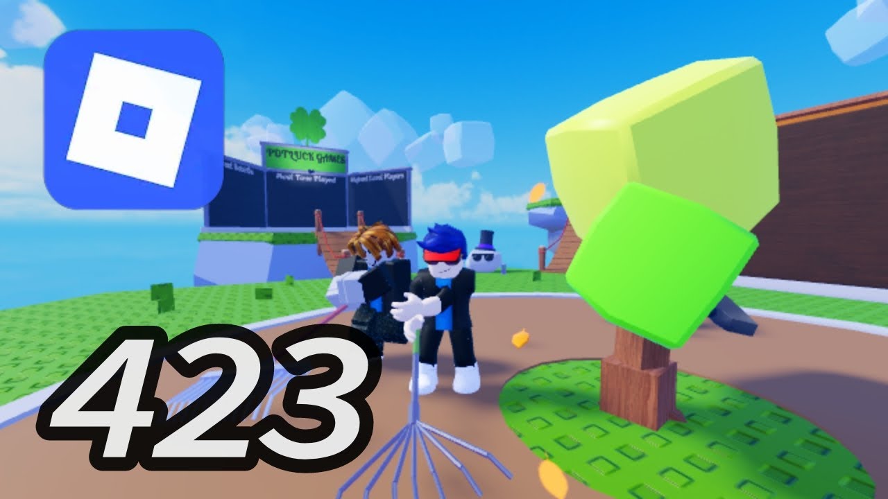 Leaf colector || gameplay walkthrough - roblox part 423 (android)