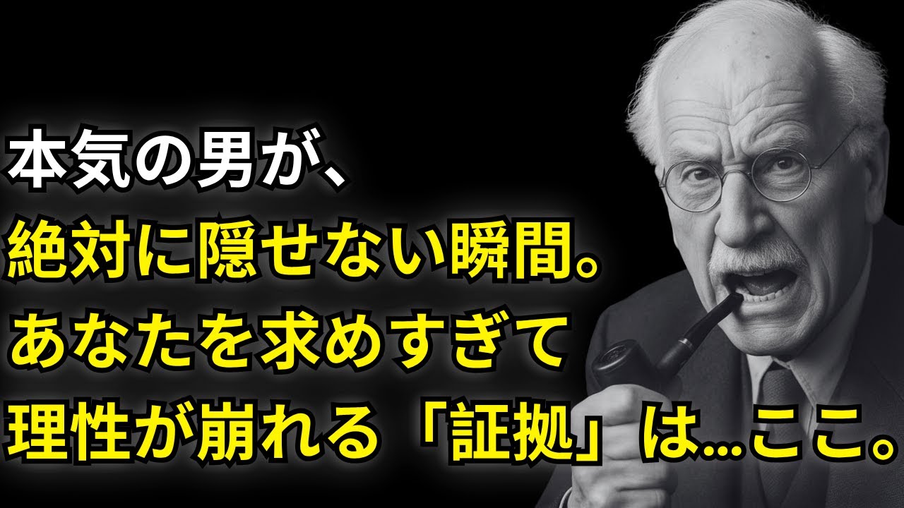 【99％が知らない】男性が本気で好きになった時に“絶対にしてしまうこと”｜カール・ユング