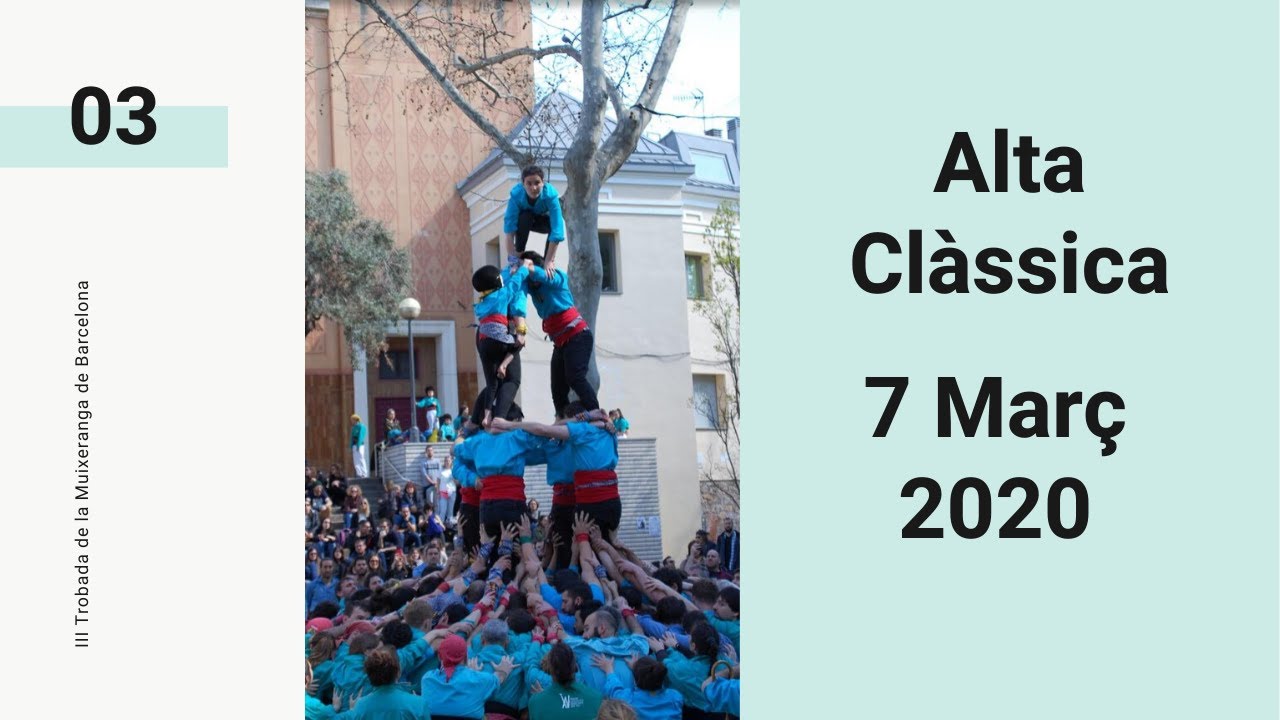 Alta Clàssica Muixeranga de Barcelona 💪🏽【2020】