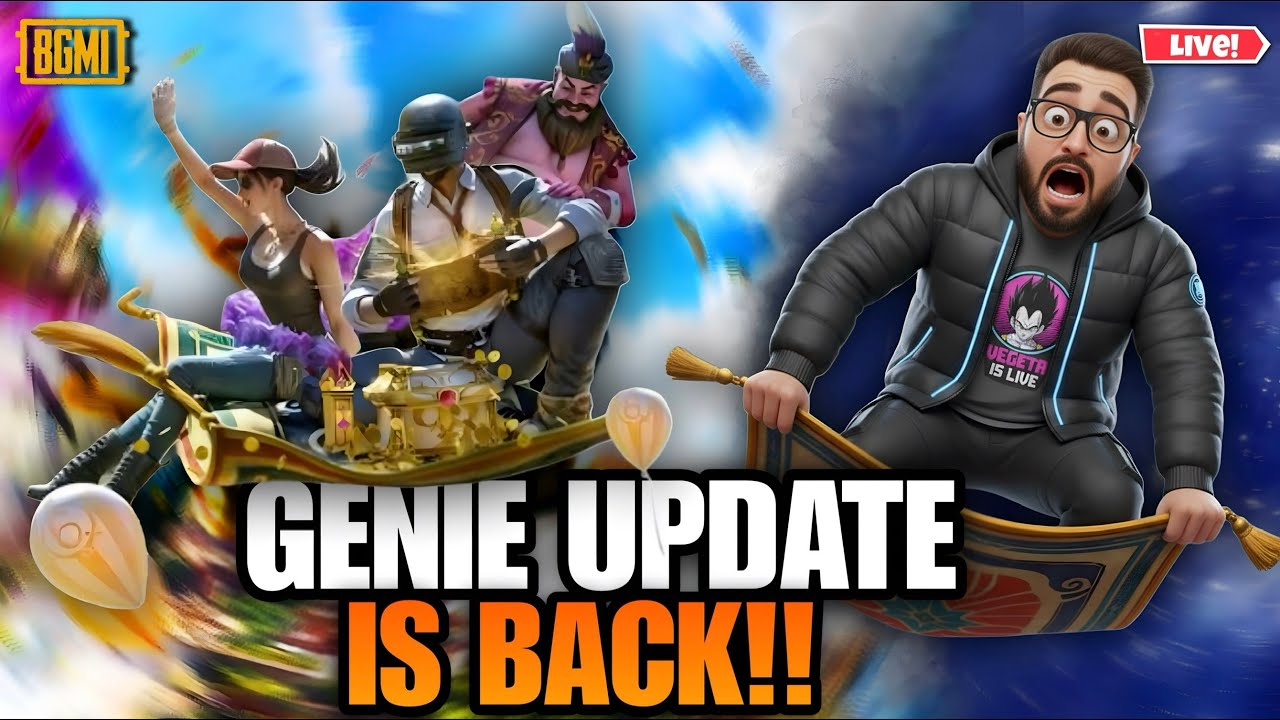 GENIE EVENT IS BACK | #livestream  #bgmilive  #pubglive  #esports  #viralshorts