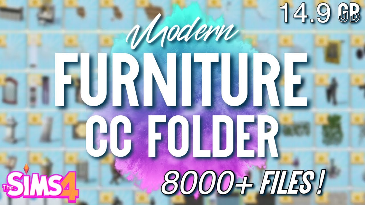 [14.9 GB]  ENTIRE BUILD MODE CC FOLDER | 8000+ FREE ITEMS!| SIMS 4