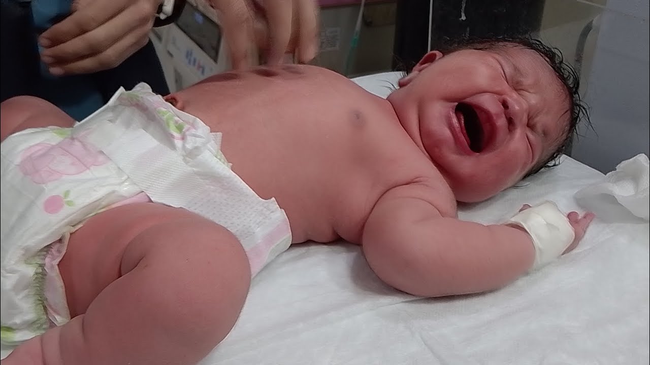 “NICU Care: Newborn Baby (5.1 kg) First Trial Feeding & Physiotherapy Management”