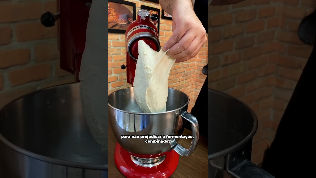 Receita de massa de pizza italiana | Ep. 04