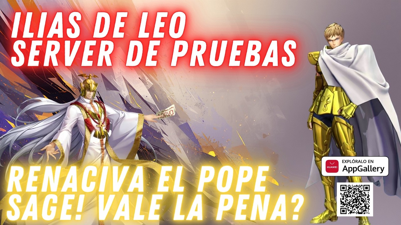 SERVER DE  PRUEBAS! AL PAREDON ILIAS DE LEO VALE LA PENA? TODAS SUS MECANICAS! POPE SAGE RENACIDO!