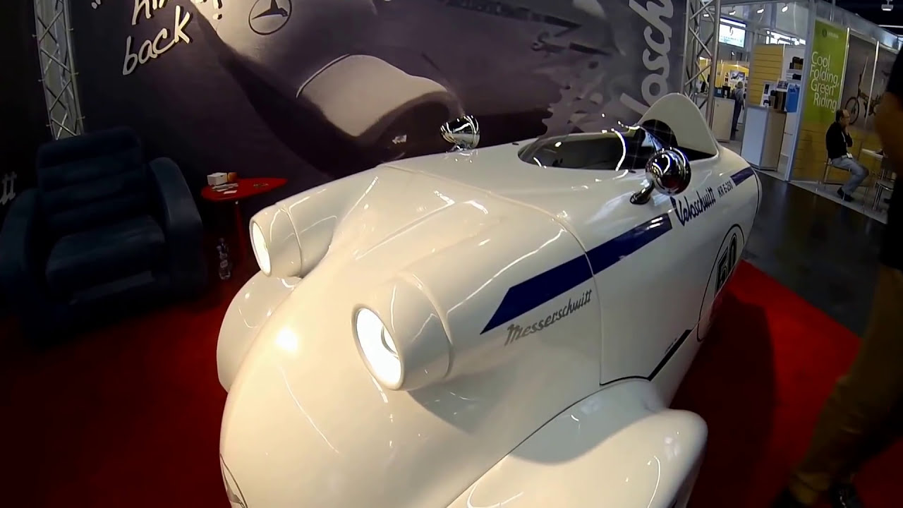 Messerschmitt is back! Neu Kabinenroller Electric Scooter Intermot 2014