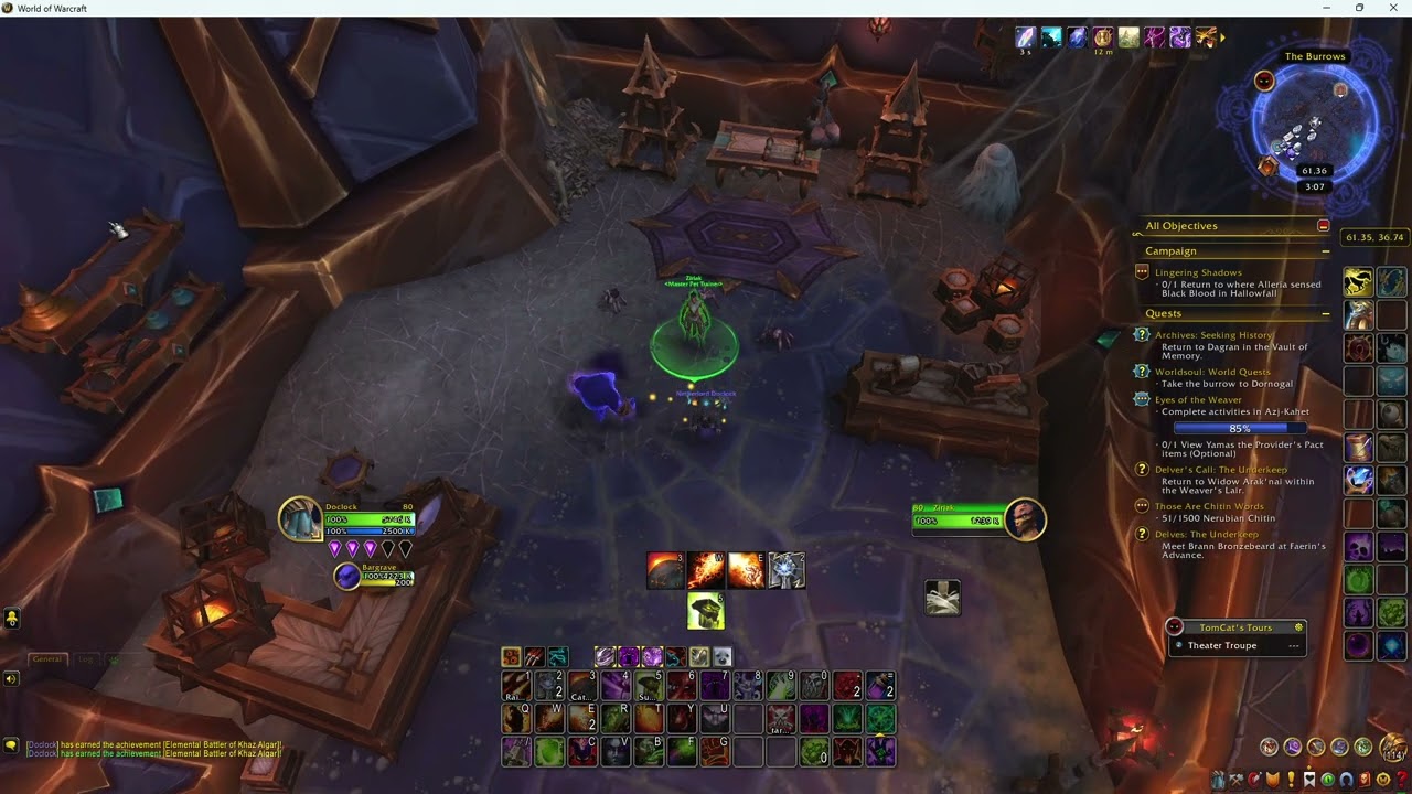 WoW Pet Battles:  Azj-Kahet's Ziriak- Elemental
