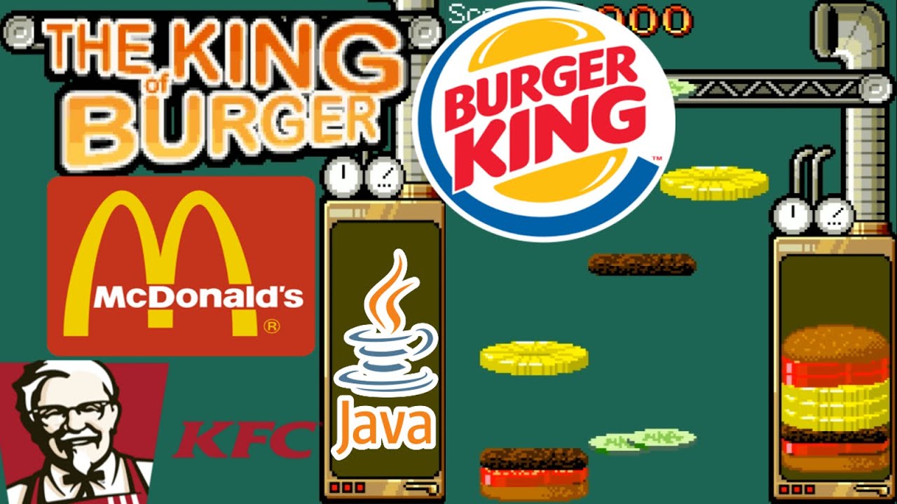 Burger King JAVA ИГРА (GameisLive 2002 год)