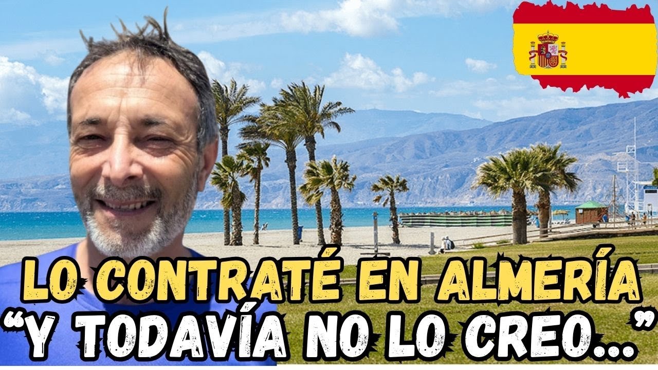 LO CONTRATÉ EN ALMERÍA Y TODAVÍA NO LO CREO… 🇪🇸 #emigrar #españa #Almeria #podcast