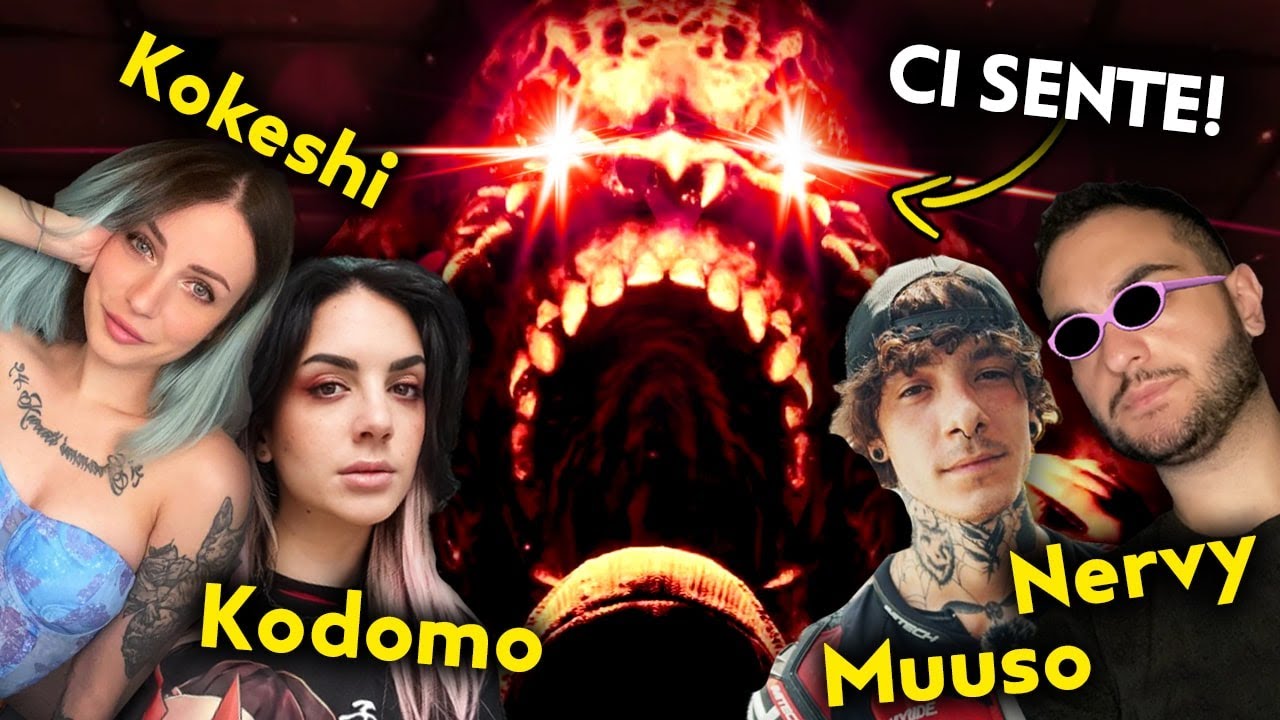 IL MOSTRO CI SENTE! | Panicore w/ @Kodomohorror @KokeshiKaren @Muuso