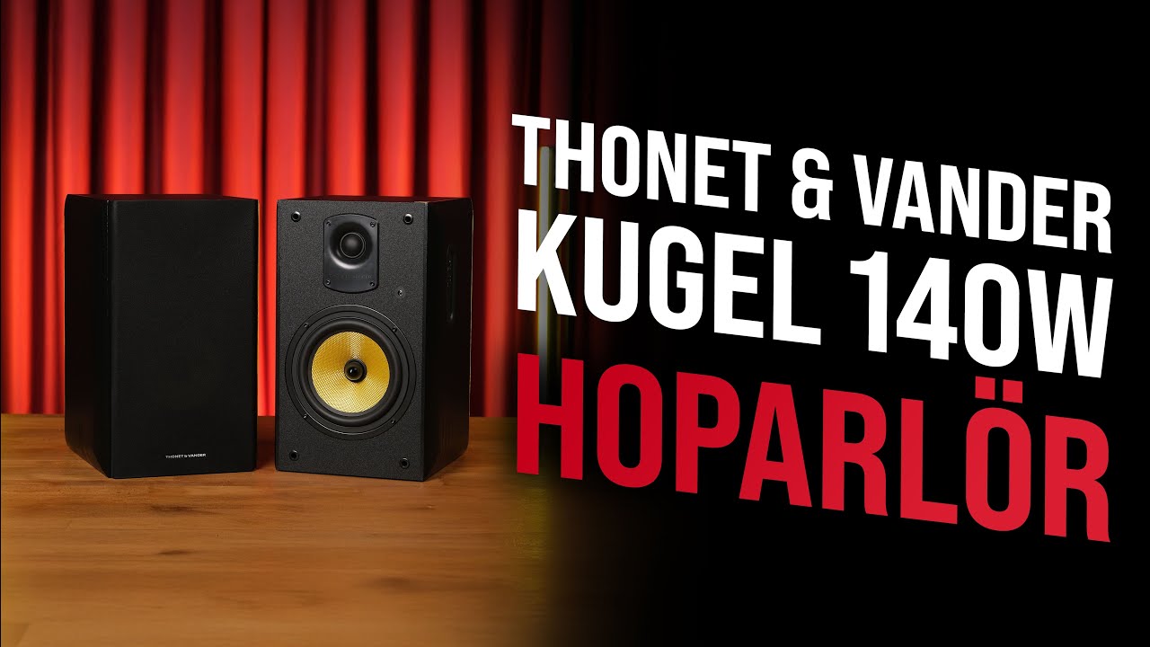STÜDYO ATMOSFERİNİ ODANIZA TAŞIYIN! THONET & VANDER KUGEL BLUETOOTH/KUMANDALI 140W HOPARLÖR