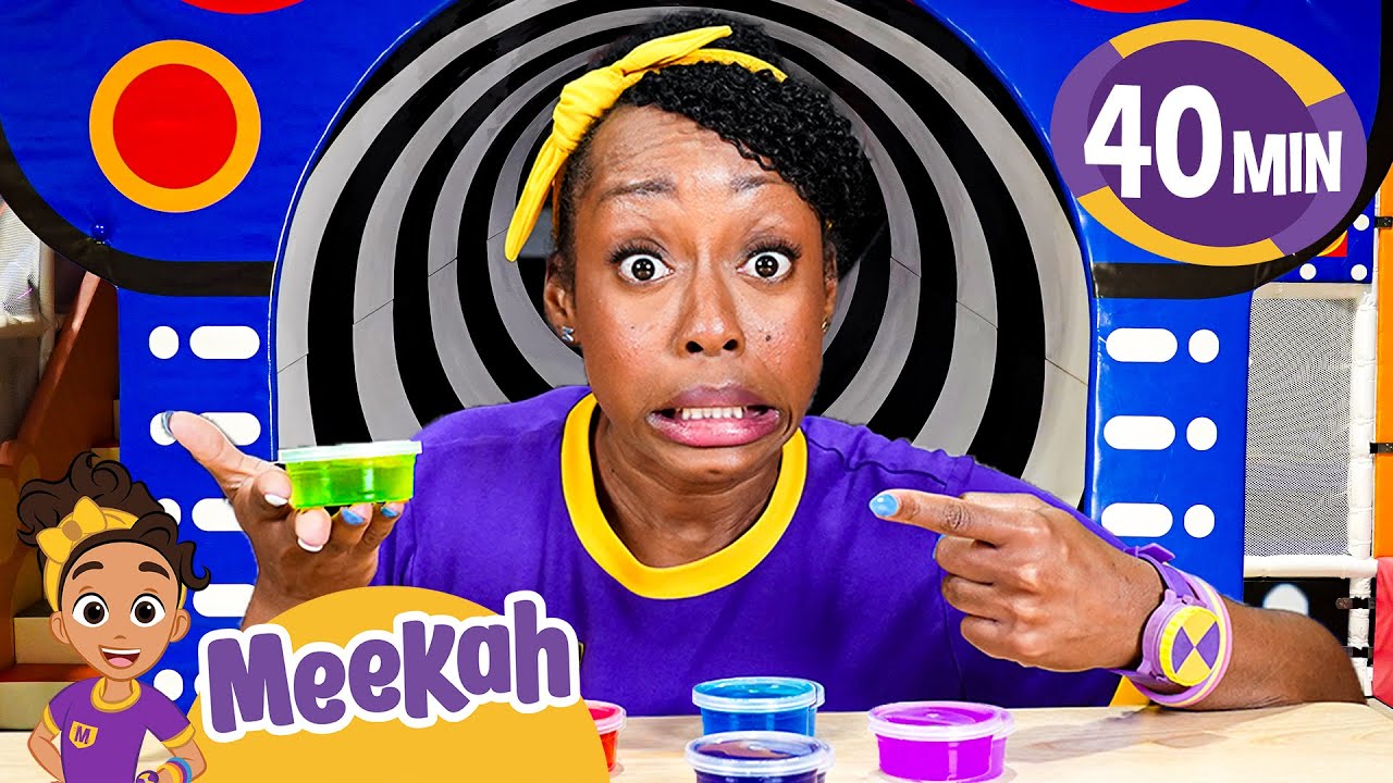 Make Rainbow Slime With Meekah! | Educational Videos for Kids | Blippi and Meekah Kids TV