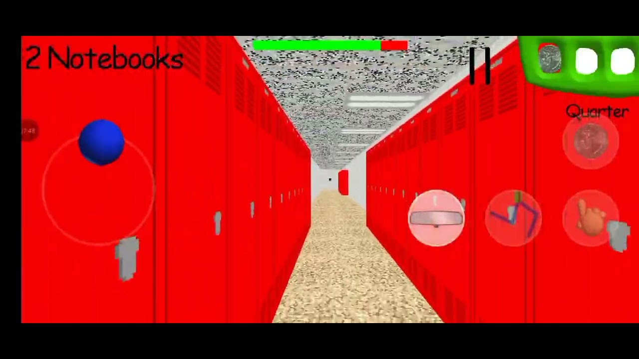 Trying out endless mode in Baldi's basics | JustLouis