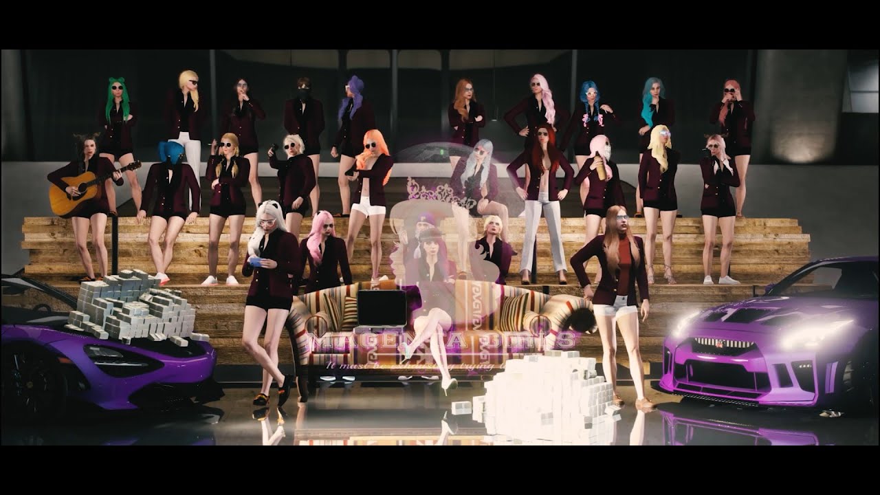 Magenta Girls  - Doubleg Serious ( Prod. by Swagboi ) [ Official Mv ]