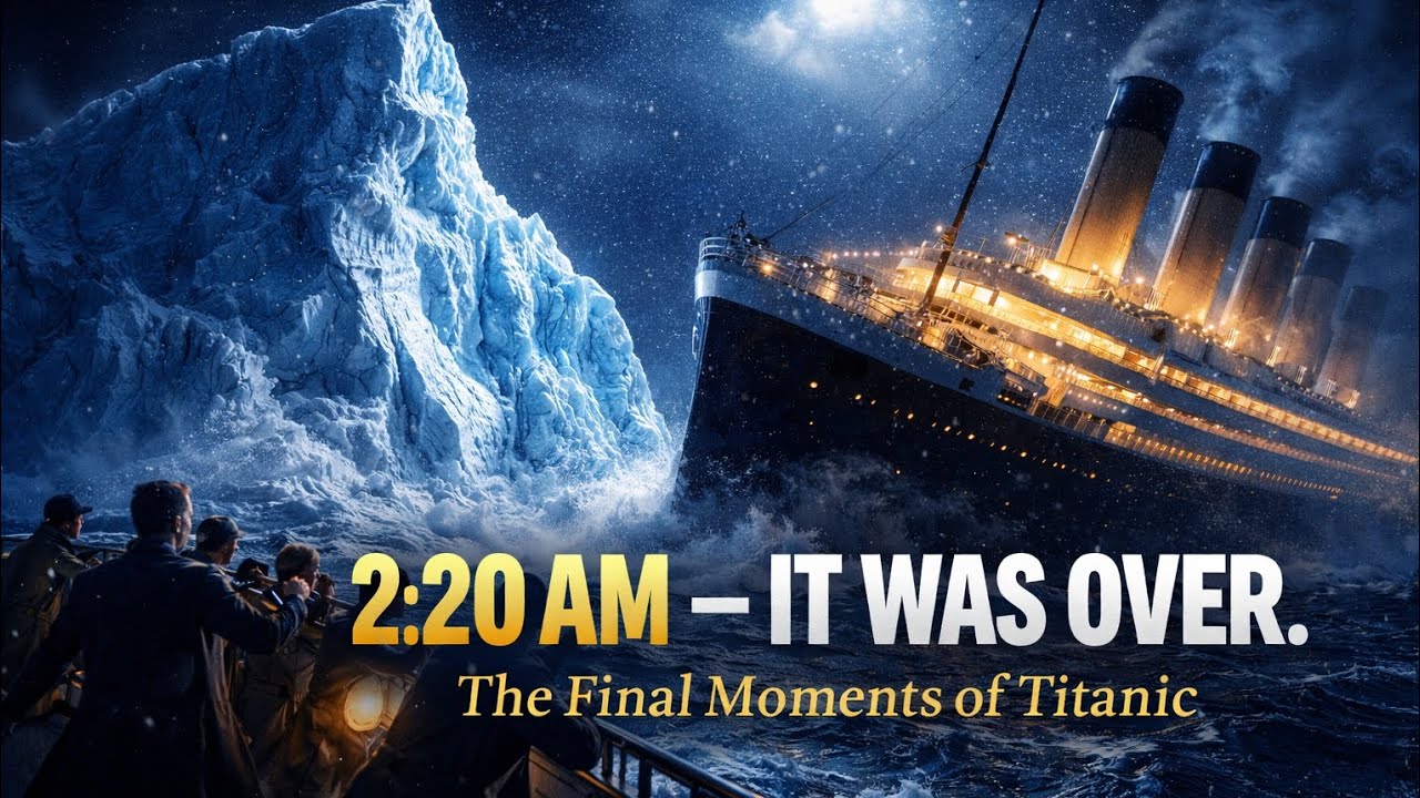 2:20 AM — The Final Moments of Titanic
