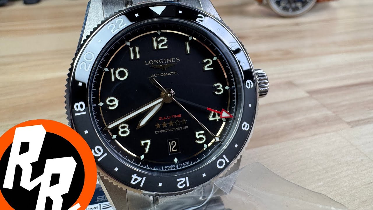 Longines Spirit Zulu GMT Titanium 39mm (TriFecta Watches)