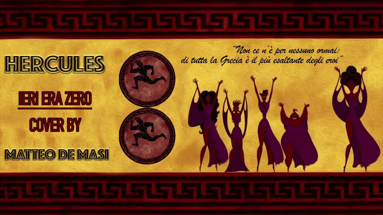 Ieri era Zero - Hercules - Cover maschile