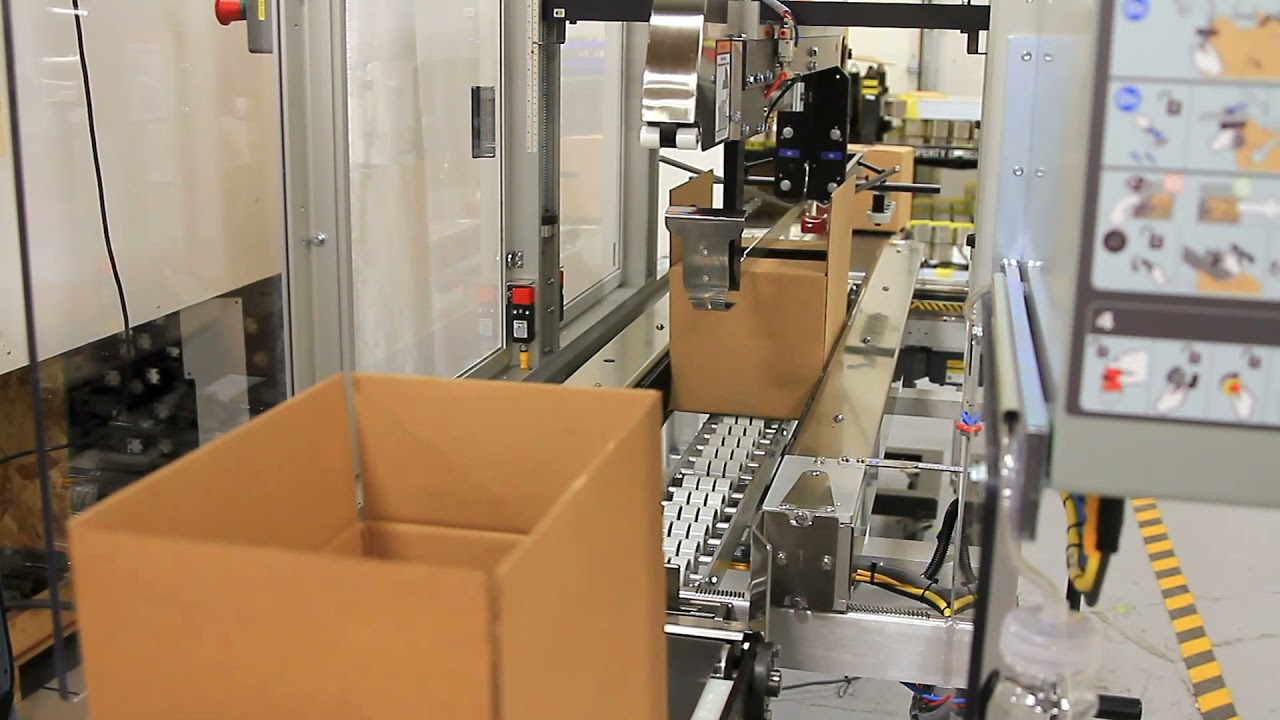 High Speed Box Sealing | BEL 290 | Fully Automatic Case Sealer